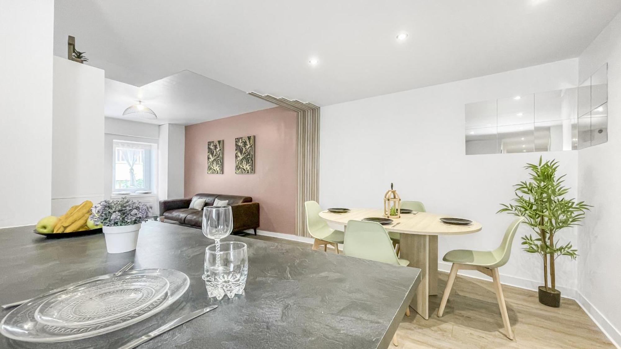 La Coloc Choco - Belle Colocation En Hypercentre / 5 Chambres Privees / Salle De Bains Privative / Proche Gare Et Tram / Wifi Et Netflix アンヌマス エクステリア 写真