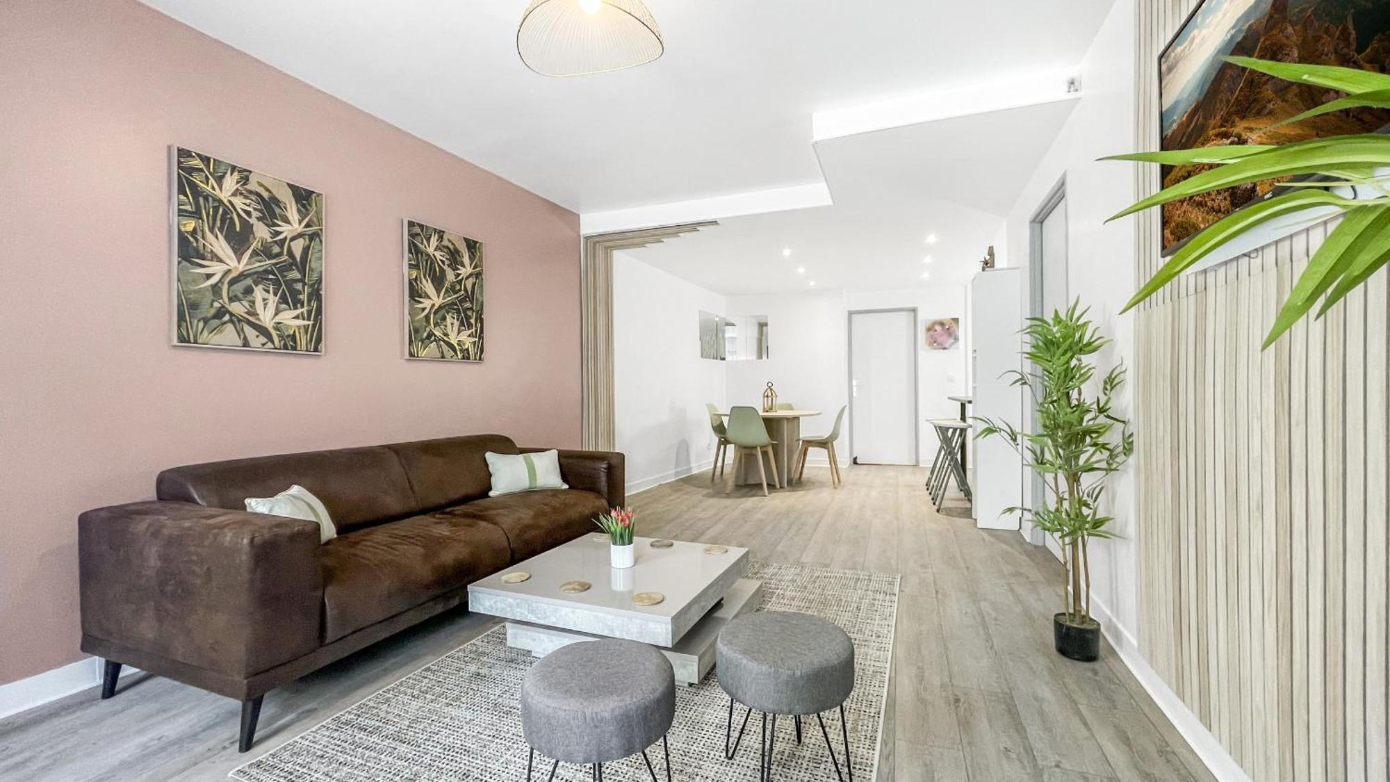La Coloc Choco - Belle Colocation En Hypercentre / 5 Chambres Privees / Salle De Bains Privative / Proche Gare Et Tram / Wifi Et Netflix アンヌマス エクステリア 写真